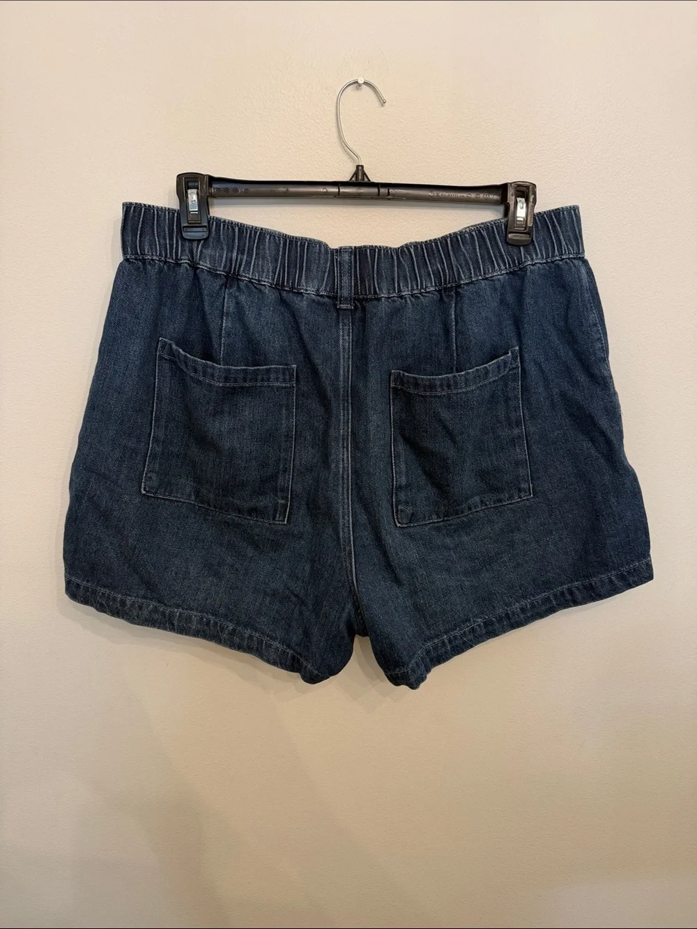 Denim Utility Gap Women’s Shorts - Dark Blue